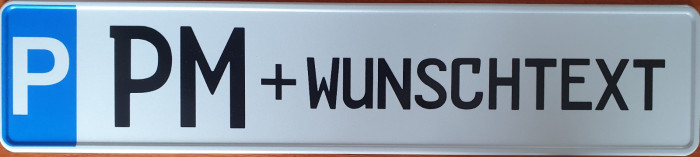 Parkplatzschild bestellen in Teltow bei Berlin